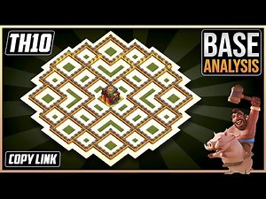 NEW BEAST TH10 HYBRID/TROPHY [defense] Base 2025!! Town Hall 10 Trophy Base Design – Clash of Clans