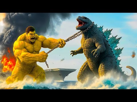 HULK vs GODZILLA MONSTER : Ultimate Epic Battle Showdown in 4K….