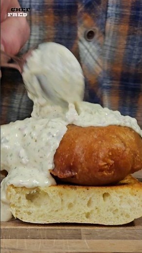 Take A Trip To Trollberg And Bite Into Hilda's Crave-worthy Codwich!🤤 #shorts #hilda #seafood #cod