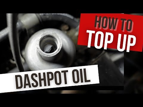 How to Top Up MG Midget SU Carburettor Dashpot Oil