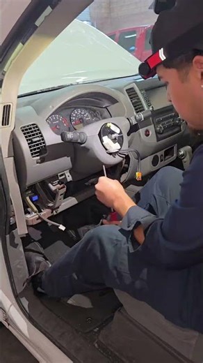 Clockspring replacment on a Nissan frontier. #engine #car #repairing #preformance #mechanic