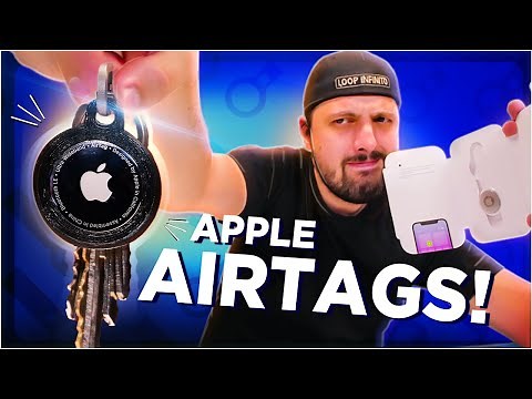 APPLE AIRTAGS! UNBOXING E TESTES!