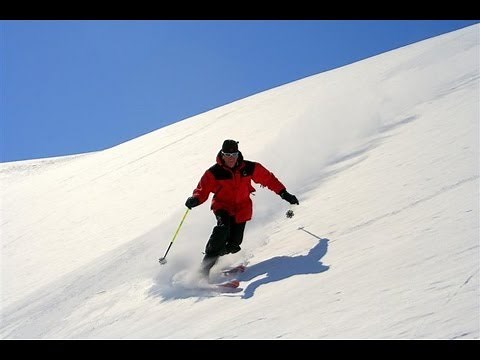 Learn to make telemark turns-Part 1