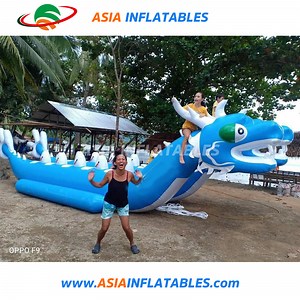 [Hot Item] 10 Seater Dragon Boat Inflatable Banana Boat