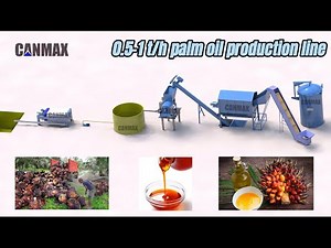 Small Palm Oil Extraction Line! 500-1000kg/h Factory-New Plant | Complete Setup Walkthrough #palmoil