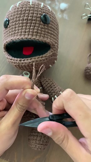 Sackboy Crochet Doll | LittleBigPlanet ASMR Tutorial