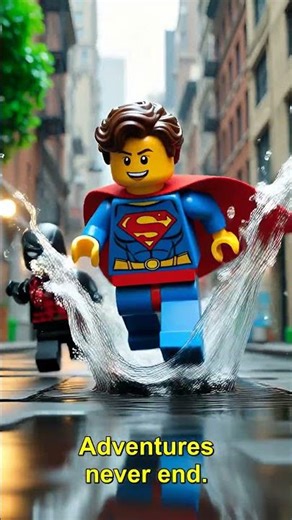 Lego Superheroes BEND TIME! Chrono-Brick Ripple Showdown!