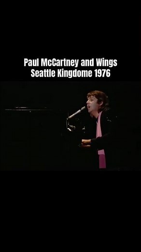 Wings Over America Tour 1976 #music #livemusic #thebeatles #musicvideo #song #shorts #piano #singer
