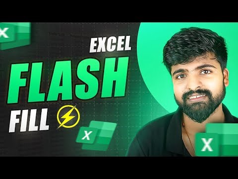 Excel Flash Fill Explained with Multiple Examples | Excel Full Course for Beginners in Hindi
