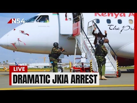 Dramatic arrest at JKIA Airport: Involving Nigerian Musician Davido | News54