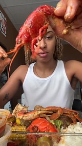 85K views · 1K reactions | seafood boil mukbang asmr 呂 Who cracks...