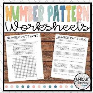 5th Grade Number Patterns Worksheets
