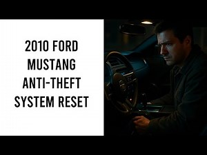 2010 Ford Mustang Anti Theft System Reset