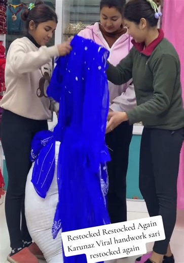 Discover Karunaz Collection Premium Handwork Saris