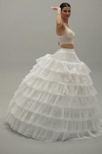 Quinceañera Dress Petticoat, Wedding Dress Underskirt, Bridal Ball Gown Crinoline