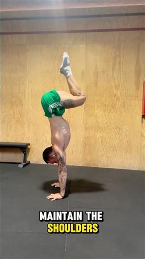 The Tuck Handstand