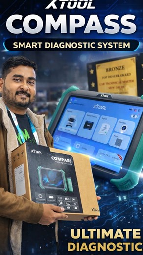 🔥 XTOOL COMPASS – Smart Diagnostic Tool 🚗🚛 #XtoolCompass #CarScanner #TruckScanner #AutoDiagnostic | DIESEL WORKS