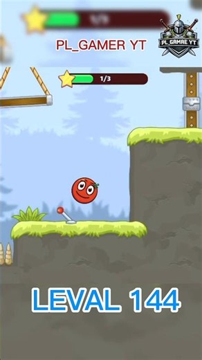 🔥 Red Ball Roller Level 144 | Impossible Challenge Finally Complete!