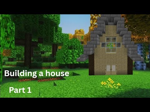 Building a house | part 1 | ‪@MCsolosurvivor‬