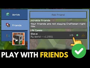 Craftsman : How To Play Multiplayer with Friends