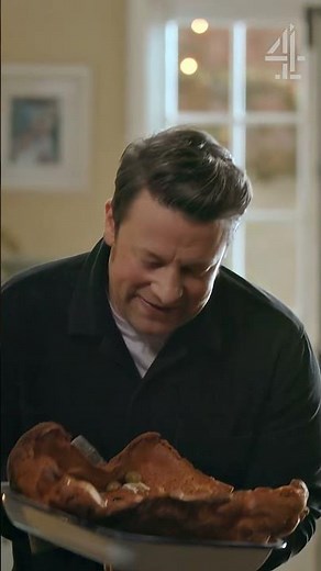 ONE Pan Giant Yorkshire Pudding | Jamie Oliver | #short