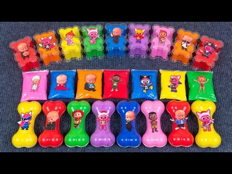 Pinkfong Slime Mixing Playtime! Jeni, Hogi, and Bebefinn’s Colorful Satisfying ASMR 🌈