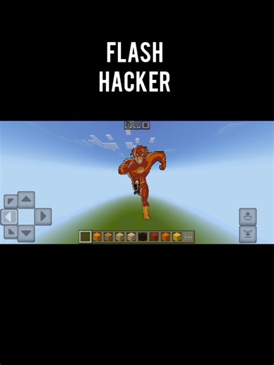 FLASH - PixelArt hacker #minecraft #minecraftbuilding #dc #viral #flash