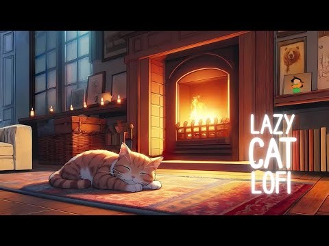 Lazy Cat Afternoon 💤 | Calm Lofi Study & Sleep Beats