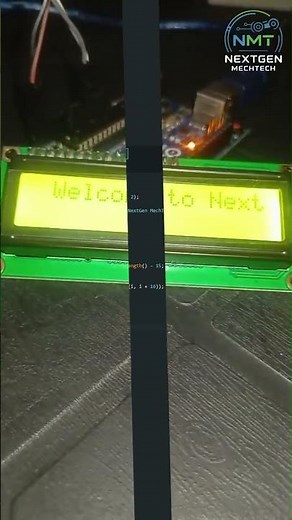 How to Use LCD Display with Arduino #shorts #arduino #arduinoprojects #arduinotutorial