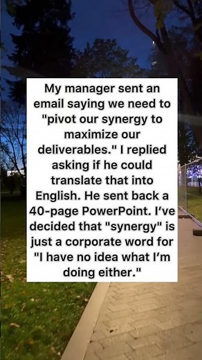 🎬 Corporate Jargon Translator 📉 #office #funny #shorts