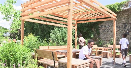 Neighborhood youth transforms urban green spaces in Philadelphia with Park in a Truck program