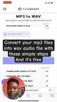 How to convert your mp3 audio file into Wav audio file free and simple #mp3songdownload #convert