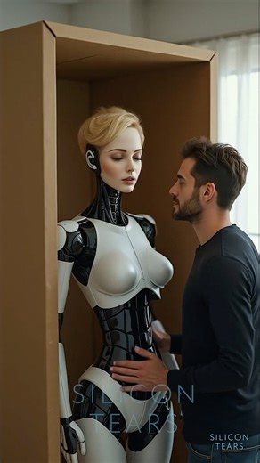 The BEST robot unboxing ever 😱 #robot #humanoidrobot #shorts #aiart #scifi #tech #future #unboxing