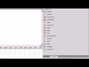 Dreamweaver CS4 Tutorial - 3 - Creating Tables