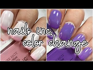 Nails Inc. COLOR CHANGE Nail Polish Demo + Review