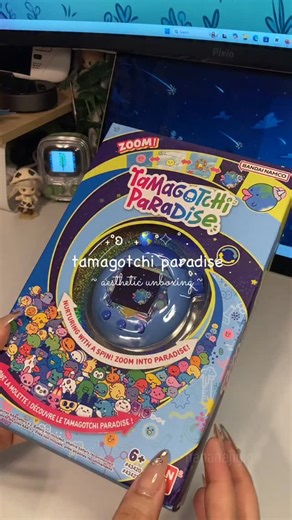 Nana.naji✨ on Instagram: "only got to play with it some on a trip, so I was rushing to record the unboxing only 🤧 °•♡°•♡ I do like the uni better because it's less of a hassle and the tamagotchis are cuter, but the paradise has a LOT more features. the down side for me are the batteries too versus charging it with a micro USB cable for my uni & smart. { I'm just collecting tamagotchis at this point purely cause it's cute, I want them & I'm making up for not having any as a child! } ♡ ♡ ♡ ______
