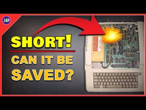 Repairing a Vintage Apple IIe Computer | Retro Apple Restoration