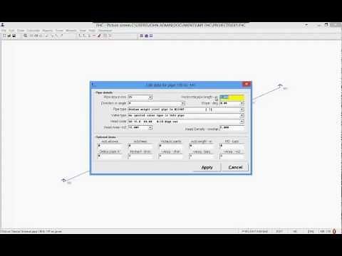 Fire sprinkler system - tree configuration - hydraulic calculations