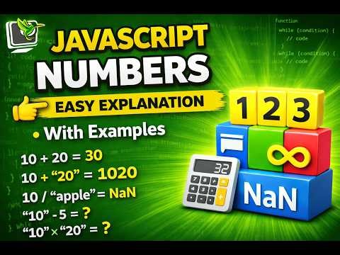 JavaScript Numbers Made Easy ⚡ (You’ll Finally Understand!)
