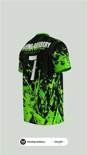 🔥 Green & Black Esports Jersey Design 2025 Moving Artistry Pro Gaming Jersey