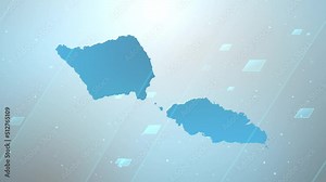 4K UHD, 3840 x 2160 Pixels, SamoaCountry Map Background Works with all editing Programs Suitable for Patriotic Programs, Corporate Intros, Tourism, Presentations