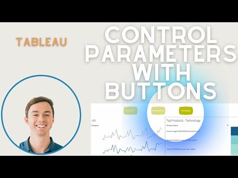 Build Custom Parameter Selection Buttons in Tableau