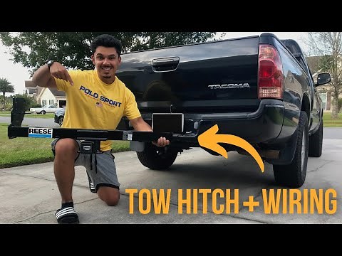How to Install Tow Hitch + Wiring Kit | 2005-2015 Toyota Tacoma Standard Cab *IN DEPTH*