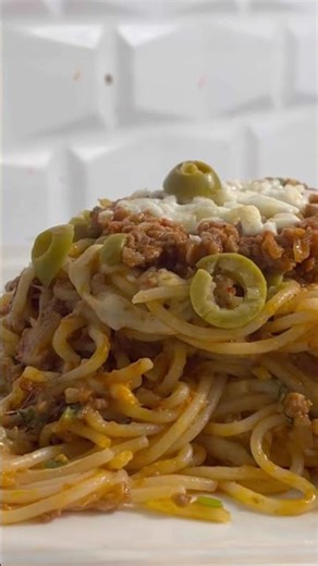 Qeema Cheese Spaghetti | Easy Family Dinner Recipe | Creamy Cheese Pull Pasta