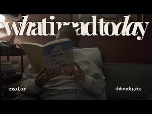 What I Read Today: Daily reading vlog, Running errands, and more