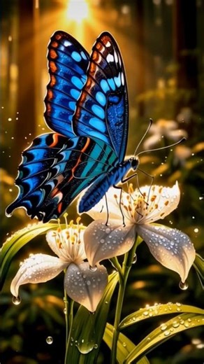 🦋 Magical Butterfly Animation | Soothing Nature Vibes ✨