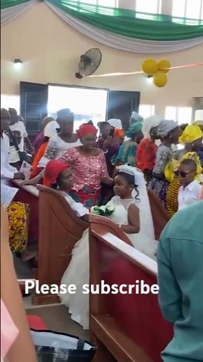 Ebube Obio as little bride