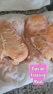 Tips on Freezing Meat Slices Not Sticking Together