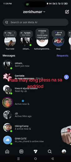 How to Long Press on Android (Instagram & Messenger)