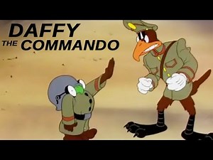 Daffy - The Commando | 1943 | World War 2 Era Propaganda Cartoon | RallyPoint